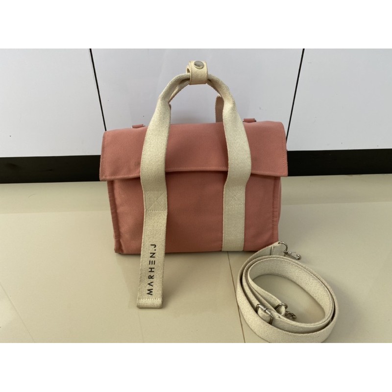 preloved marhen j roy mini pink original 100%