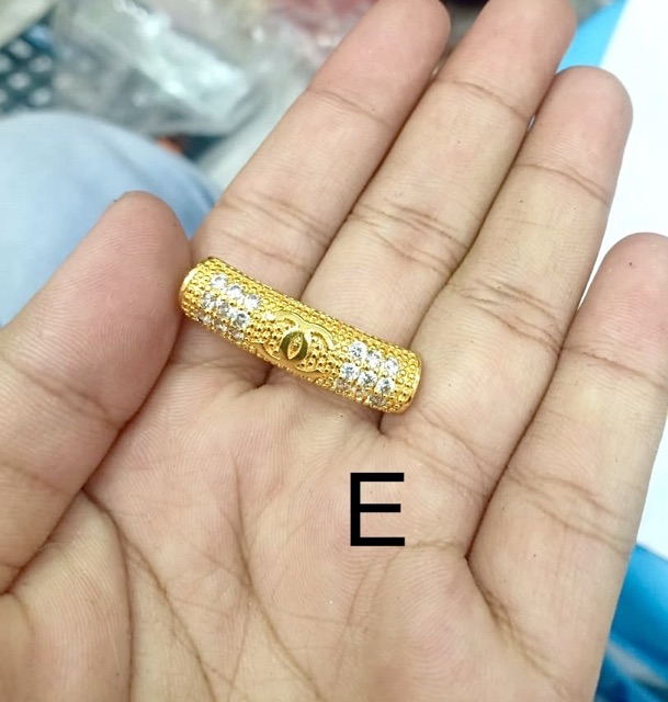 Leontin untuk gelang kawat anti air leontin untuk gelang water proff charm pengganti emas