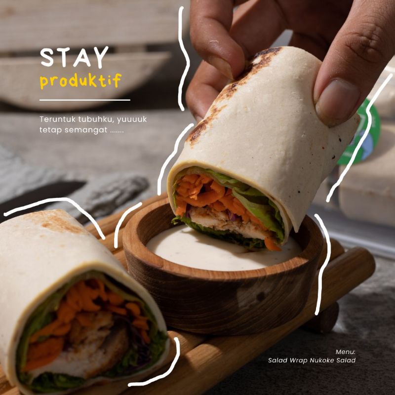

Nukoke Wrap Salad