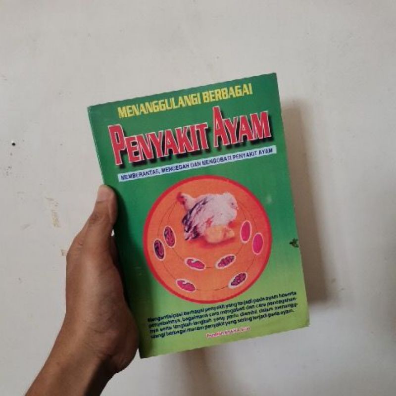 

Buku Mananggulangi berbagai penyakit ayam