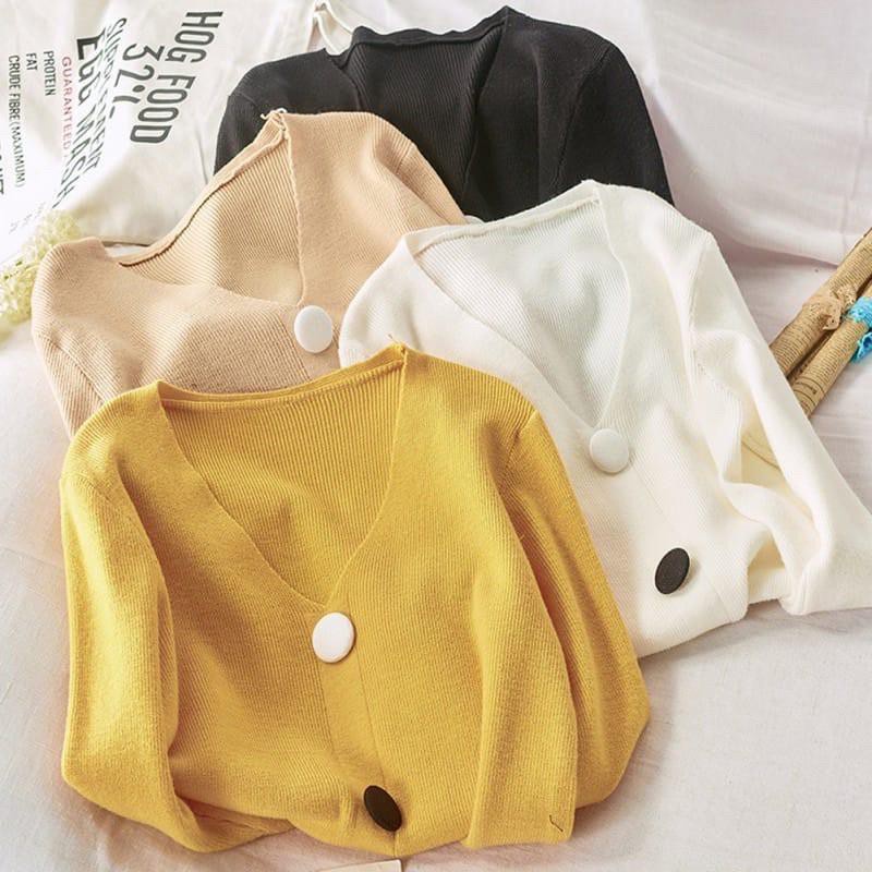 Belleza outlet baju rajut Cardigan rajut atasan wanita Tania outer