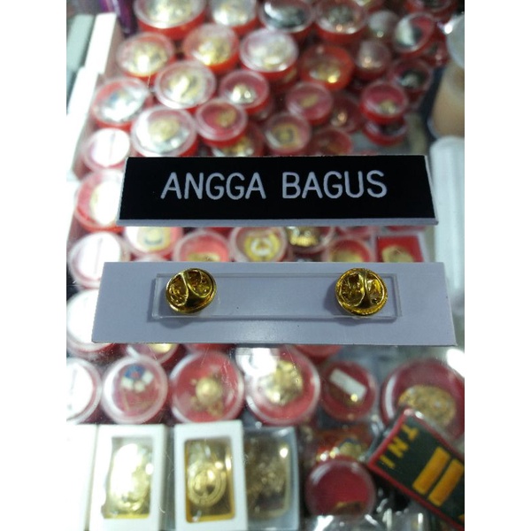 

PAPAN NAMA | NAME TAG | NAMA DADA Acrilik Paku