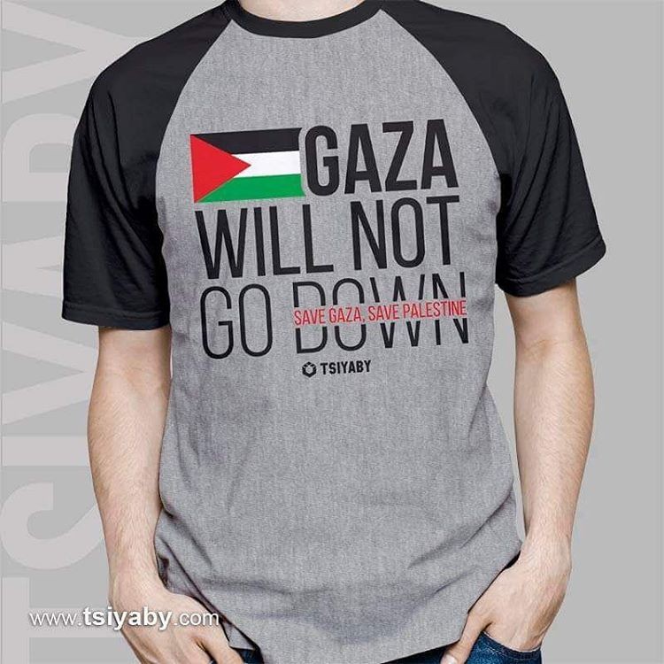 Kaos Palestina | Baju Muslim Palestina | Palestina Lengan Pendek