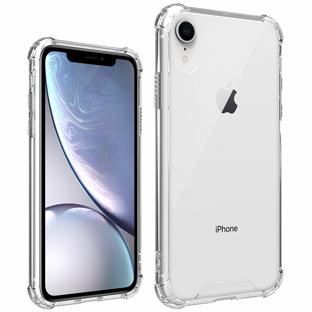 Anticrack Case iPhone 6 7 Plus  8 iPhone X  XS XR XS MAX Anti Crack Akrilik Bahan Keras Case Transpa
