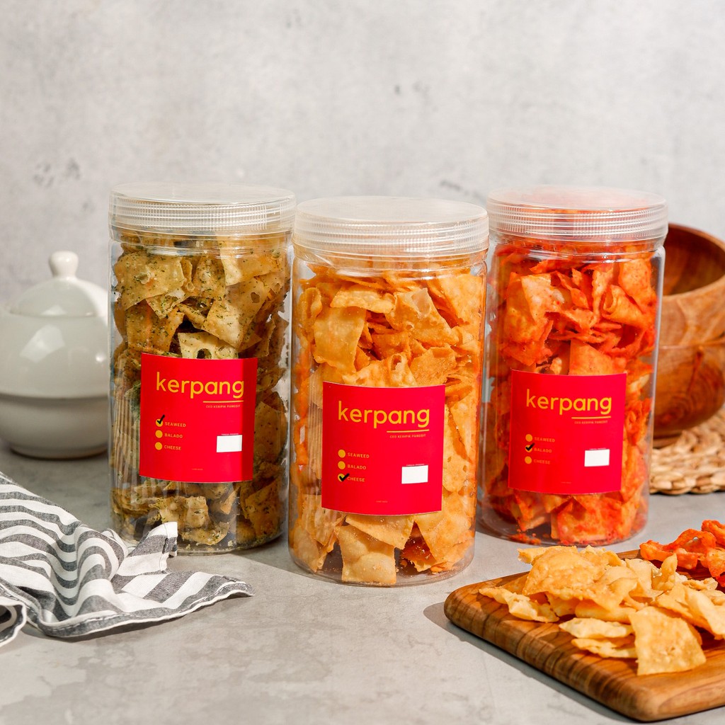 

PAKET 12.12 KERIPIK PANGSIT KERPANG 3 TOPLESS