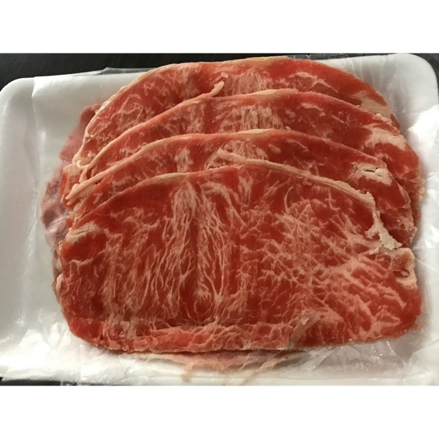 

Rib eye wagyu slice