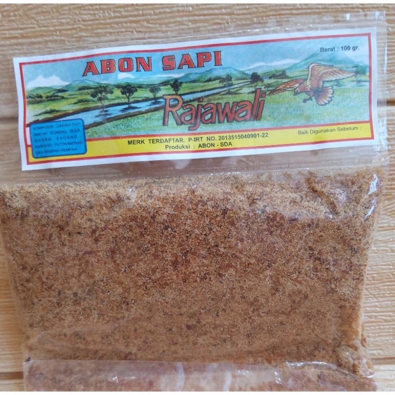 

abon sapi RAJAWALI 100gr