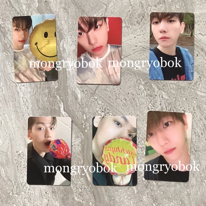 Baekhyun PC Photocard Honey Cinnamon Mint Album delight