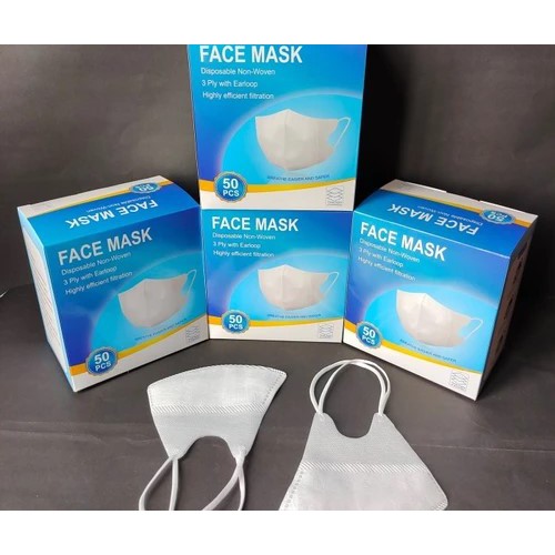 Masker Duckbill Dewasa IMPORT Anti Virus Disposable Earloop mask Fashion