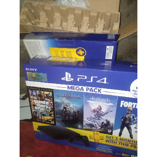 PS4 SLIM 1 TB EX MEGAPACK