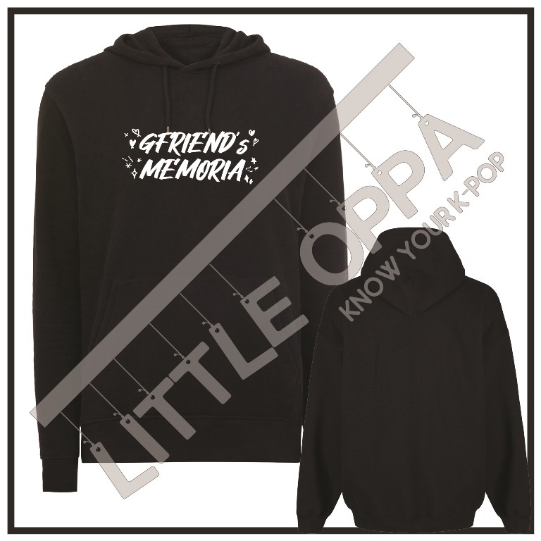 JACKET HOODIE KPOP GFRIEND GFRIEND'S MEMORIA LOGO HOODIE