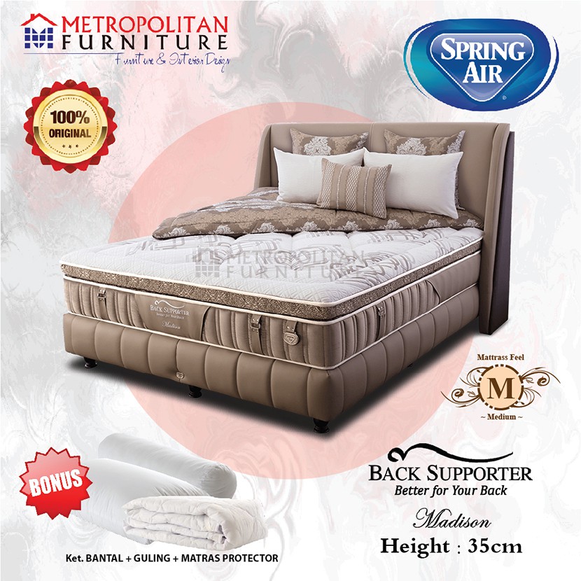 Kasur Springbed Spring Air Madison FULL SET Spring bed matras