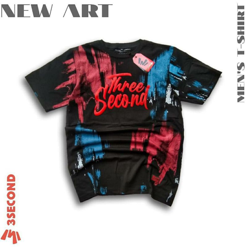 NEW MEN'S T-SHIRT 3 SECOND