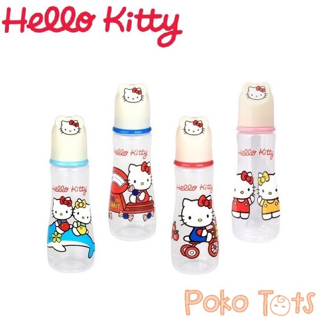 Hello Kitty Reguler Bottle 250ml With Silicone Nipple Botol Susu Standard Lusty Bunny WHS