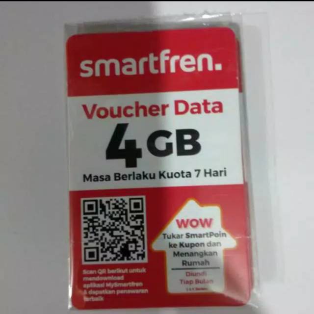 VOUCHER SMARTFREN 4 GB