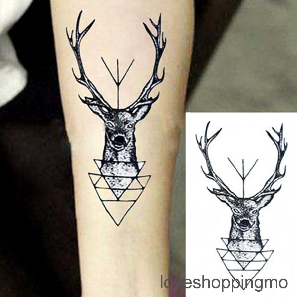 Wow 30 Gambar  Tato  Kepala Rusa  Gambar  Tato  Keren