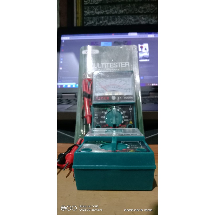 Avometer analog kecil Avo analog Multitester analog kecil Merk VIPER