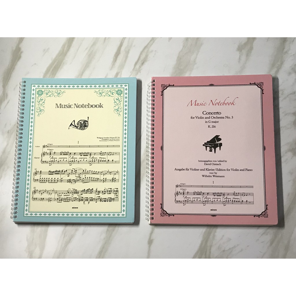 

Buku tulis spiral music note
