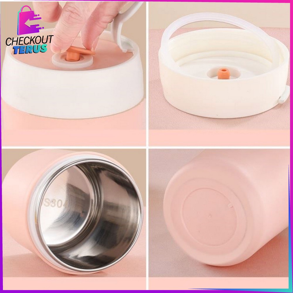 CT C378 Termos Bubur Kecil Tempat Makanan Bayi Termos Soup Anti Tumpah Mini Thermal Stainless 304 Tahan Panas