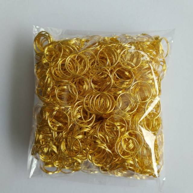 QH Split Ring - Split Ring 1,2 cm- Ring Kancing - Split Ring Gold