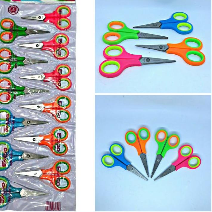 

12pcs GUNTING EMIGO KECIL EML-845TC KEMASAN RENCENG !!