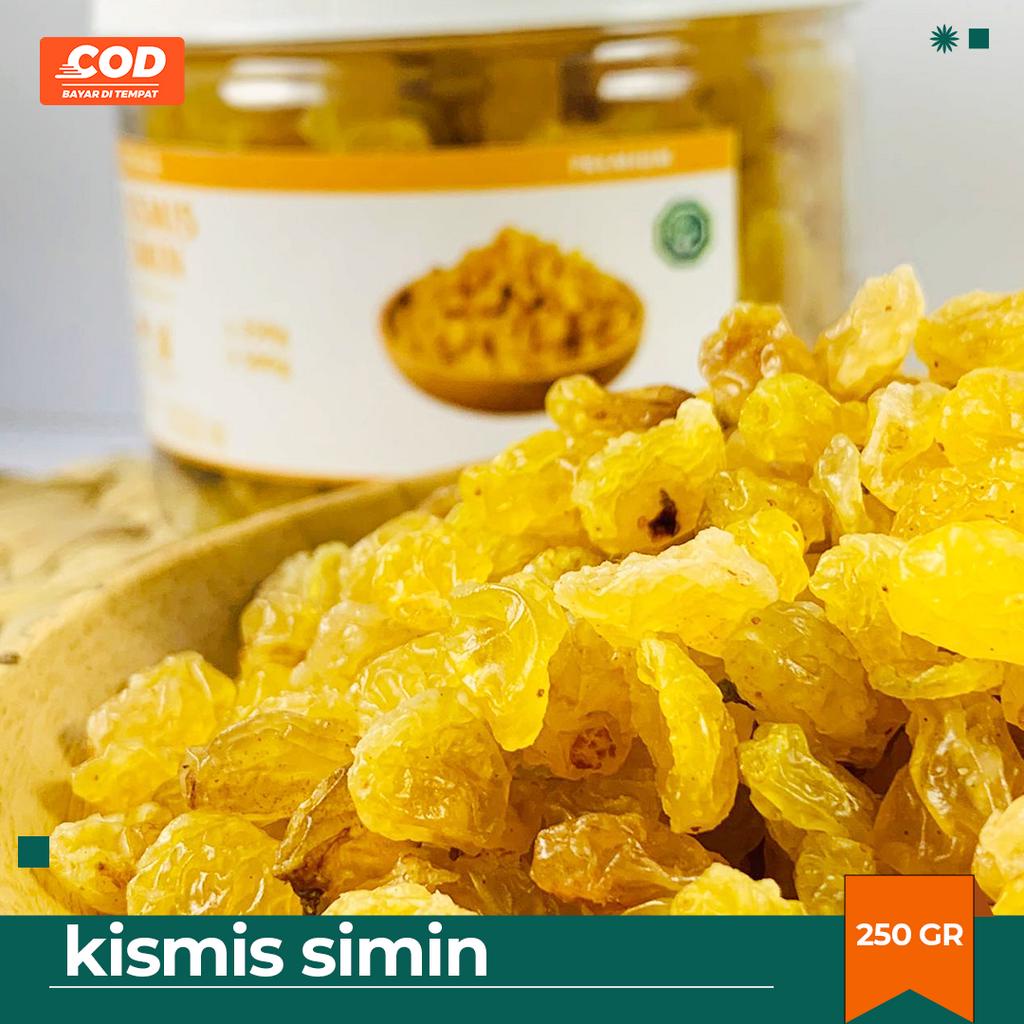 

RB22 Kismis Mutiara Golden Simin Manis Premium Organik Oleh-oleh Haji