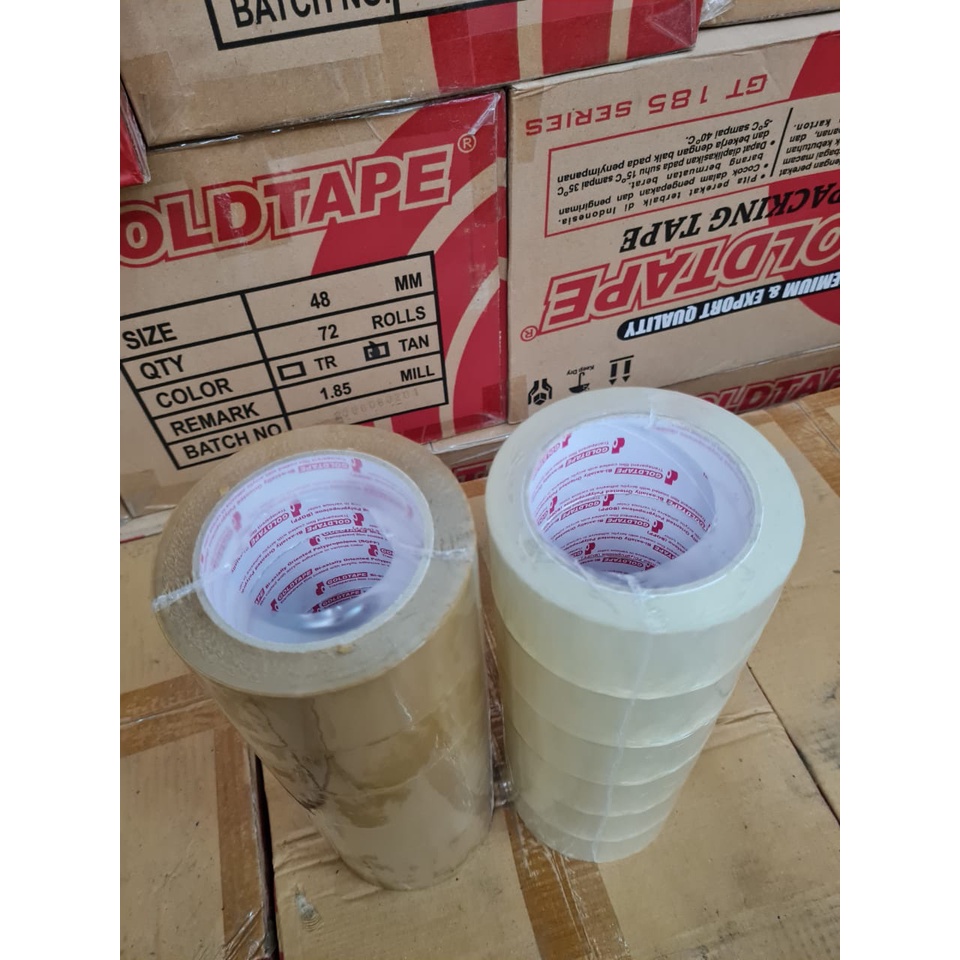 

Lakban Gold Tape Merah48mm