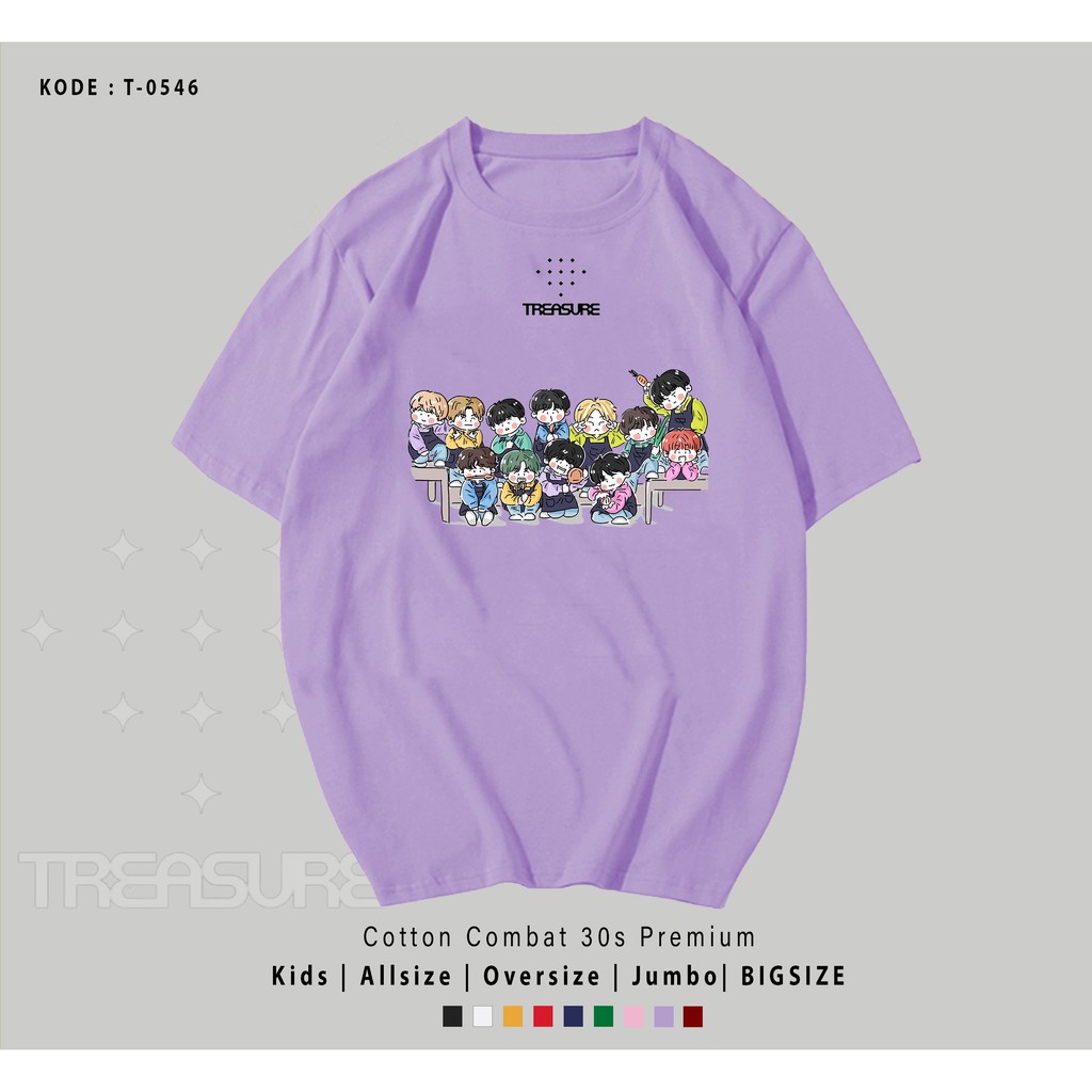 KAOS / T-SHIRT KPOK TREASURE ART EDITION / TRUZ / REAL PICTURE / RESELLER WELCOME