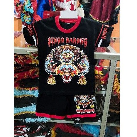 Kaos barongan anak / kaos anak / kaos setelan / kaos jaranan / kaos barong / kaos / barongan / reog