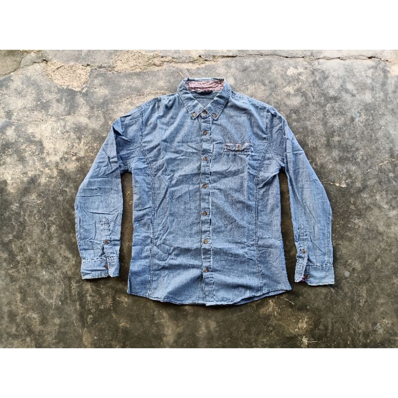 kemeja jeans henus edwin