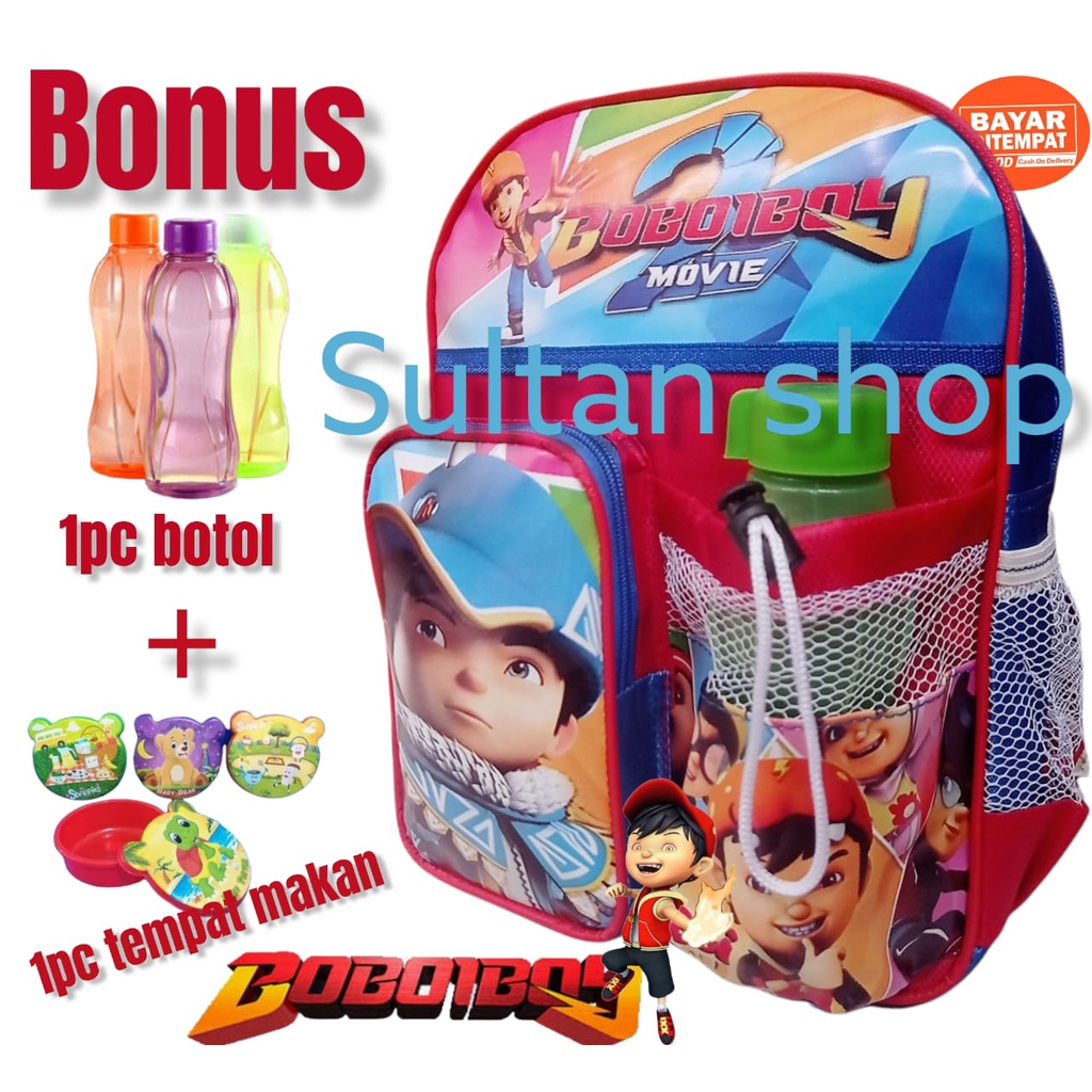 BISA COD / BAYAR DI TEMPAT / TAS RANSEL/ BONUS BOTOL / TAS ANAK SEKOLAH/ TAS KARAKTER ANAK LAKI LAKI / PEREMPUAN /TK /PAUD/ TAS NGAJI /TAS ULANG TAHUN