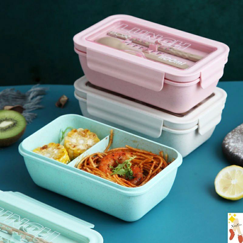 Kotak Makan Lunchbox Gandum Lunchbox Sekat / Kotak Bekal Makan Gandum kotak makan SLIM