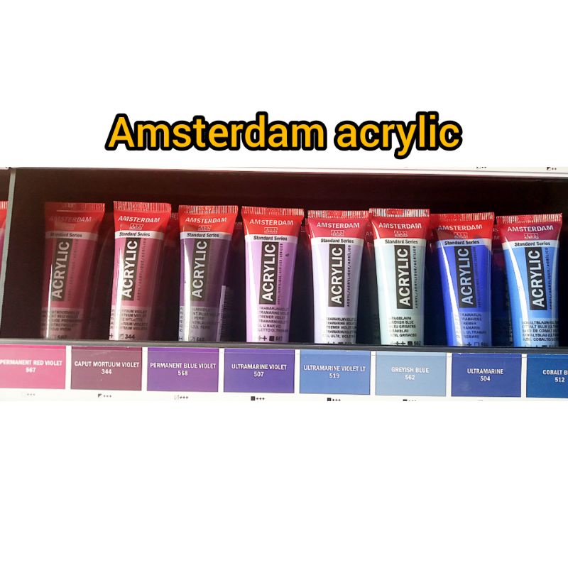 

Cat acrylic Amaterdam Varian 8