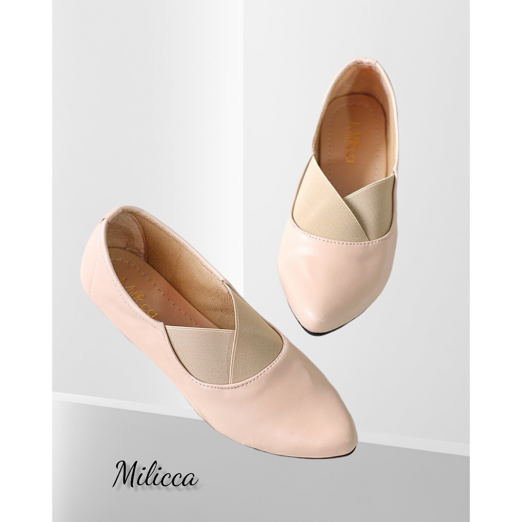 Milicca Sepatu Flat Jisila kasual