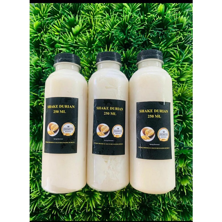 

Shake Durian Asli Daging Durian Medan 250ml | Durian Shake Botol TERLARIS