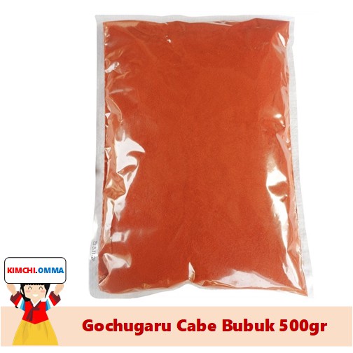 

Gochugaru Bubuk Cabe Halus Korea Hot Chili Powder Asli Net 0.5KG