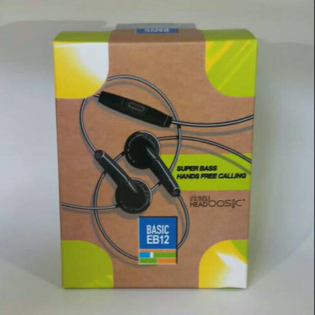 Earphone Basic EB12 dengan mic