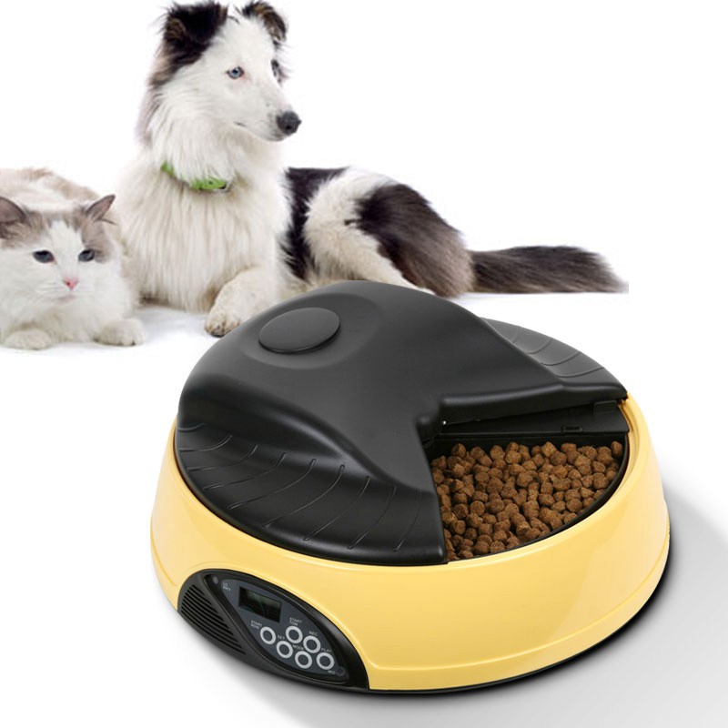 Automatic Pet Feeder Portable 4 Meal with LCD Screen PF-05A