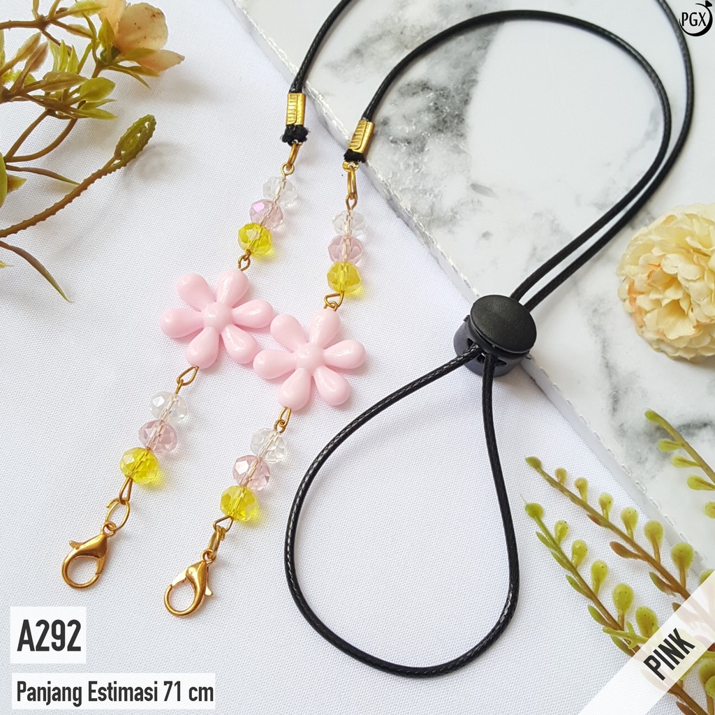 PGX Strap Masker 2in1 Konektor Headloop Tali Masker Kalung Masker Rantai Aksesoris Fashion - A292