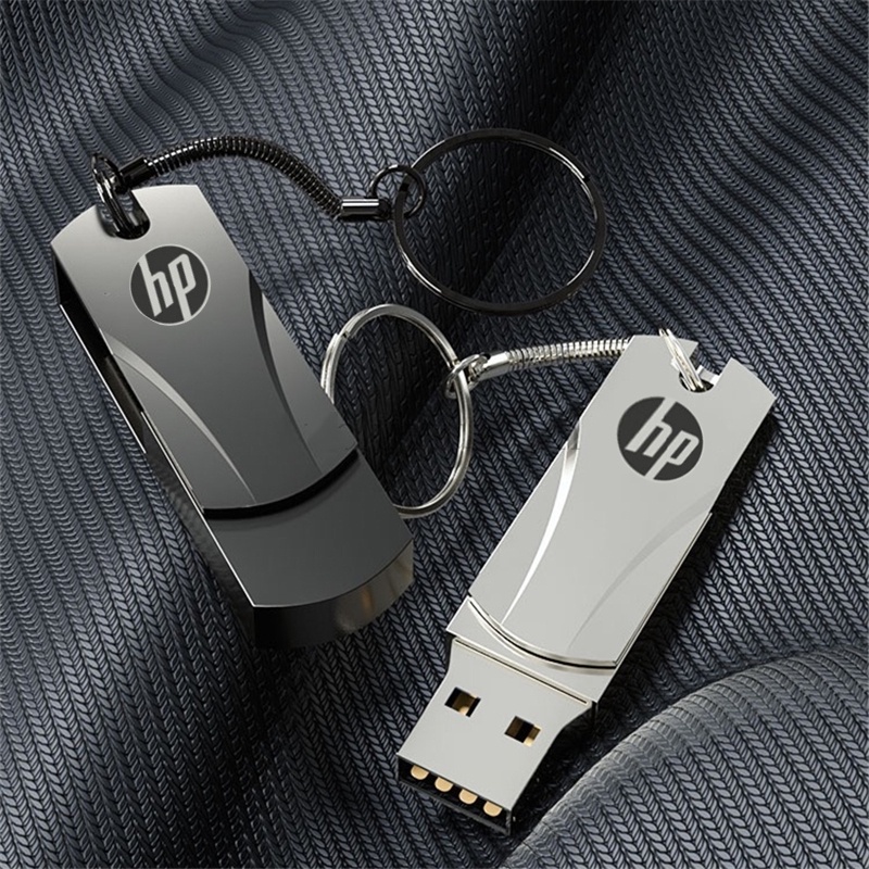 [OTG gratis]Hp USB 3.0 flash drive 2TB Tahan Air 24 Jam Bahan metal