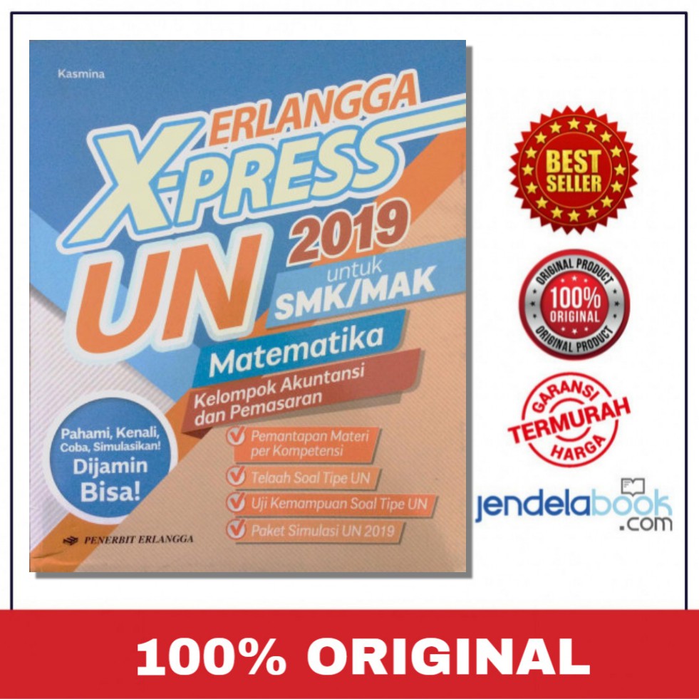 2019 Erlangga Xpress Un Matematika Akuntansi Pemasaran Smk 2019