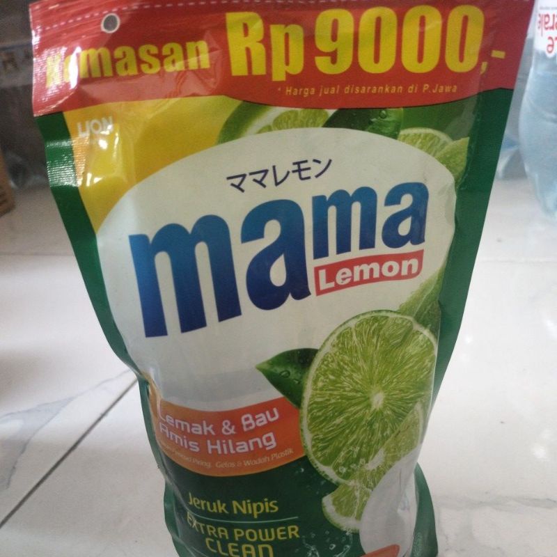 Mama Lemon Jeruk Nipis Pouch 450Ml