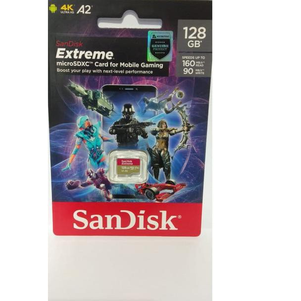  Sandisk Memory Micro Sd Extreme 128gb memori microsd 128 gb original ⚤