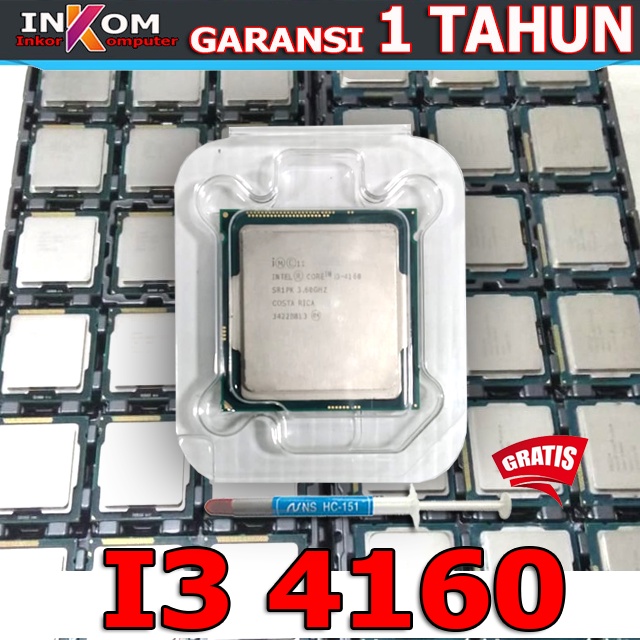 Intel Core Processor i3 4160 LGA1150 Tray