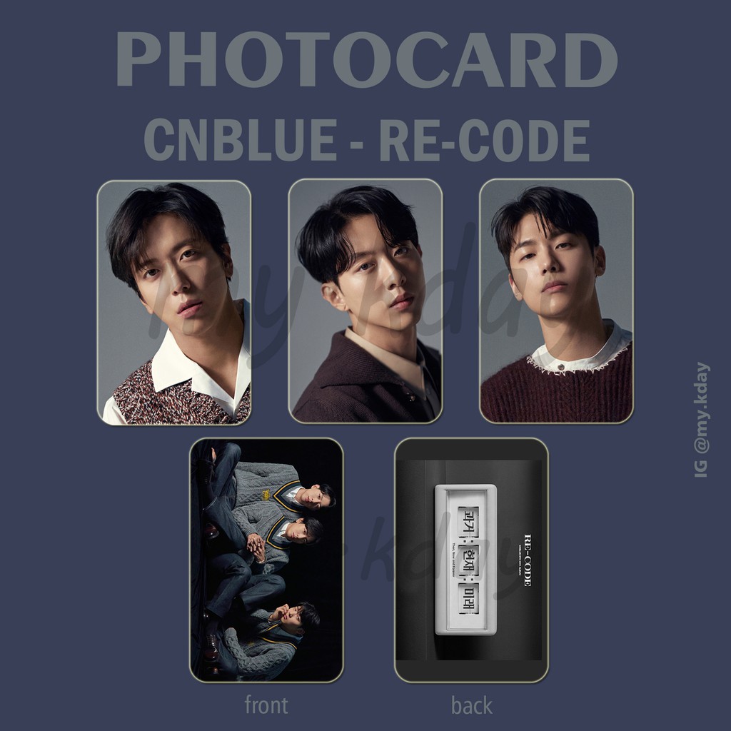 PC-0231, Unofficial Photocard CNBLUE RE-CODE 2 sisi