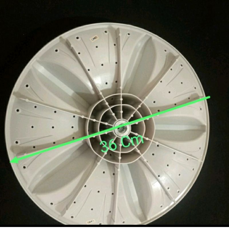 Pulsator mesin cuci AQUA 1tabung D36 as gigi 11