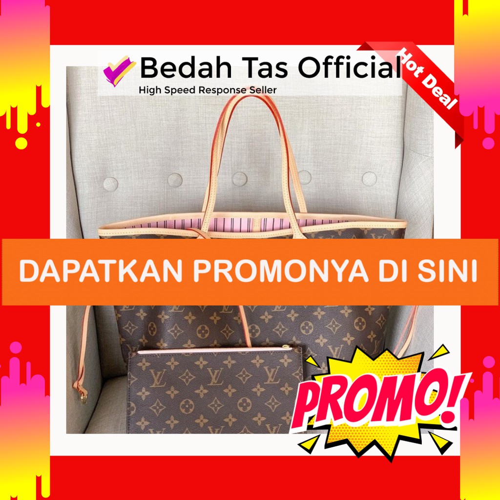 Tas Wanita Lv neverfull Mm Mirror Vip handmade quality Ori Leather Handmade