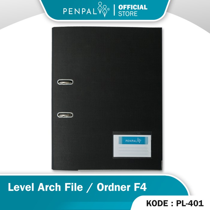 

READY Penpal Lever Arch File / Ordner Folio PL-401 - Hitam MURAH