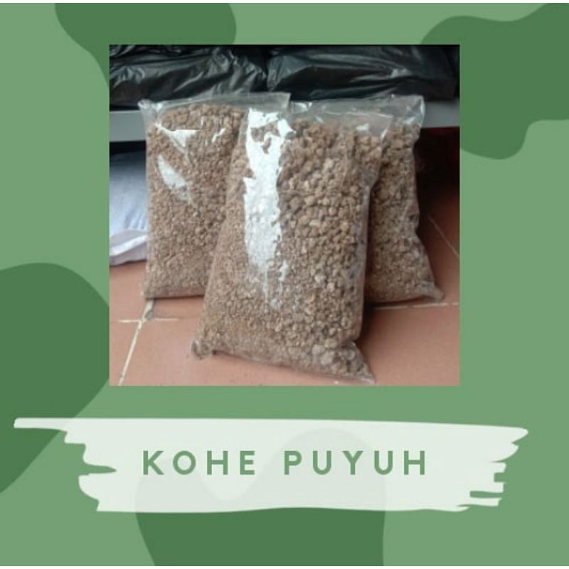 Istana Kohe Puyuh Kering Murni Kutur Pupuk Organik (1kg)