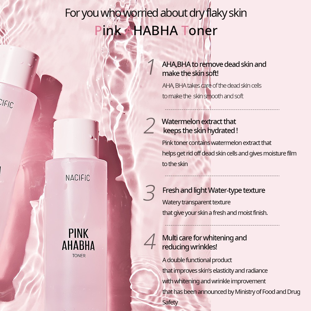 Nacific Pink AHABHA Kit Nacific Pink AHABHA SKIN CARE KIT